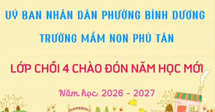 Ngày hội đến trường - Lớp Chồi 4